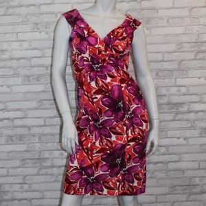 CLASSIC Evan Picone Dress Women's 4 Floral Wedding